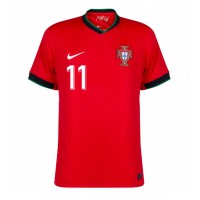 Portugal Joao Felix #11 Replica Home Shirt Euro 2024 Short Sleeve